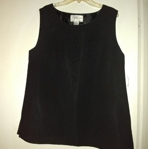 Sequin black top  black top